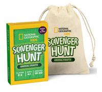 National Geographic - Outdoor Scavenger Hunt Card Game for Kids 4 & Up - Fun Summer & Outside Activity - Gifts for Boys & Girls Ages 4 5 6 7 8 9