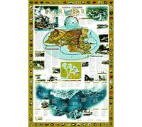 National Geographic: Pearl Harbor Wall Map - 23 x 34 inches - Paper Rolled