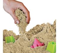 NATIONAL GEOGRAPHIC Play Sand - 12 Lbs. of Natural Sand with Castle Molds - A Fun Sensory Activity