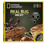 National Geographic Real Bug Dig Kit - Insect Excavation Kits for Kids Age 8+, STEM Educational Science Kits Gifts