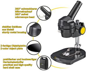 NATIONAL GEOGRAPHIC Reflected Light Microscope 20x magnification