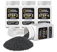 NATIONAL GEOGRAPHIC Rock Tumbler Grit - 1.49kg Polishing Grit Media for Any Rock Tumbler, Rock & Stone Polisher, Polishes 3.63 - 4.54kg of Rocks
