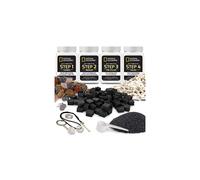 NATIONAL GEOGRAPHIC Rock Tumbler Refill Kit - Rock Tumbling Supplies including Rock Tumbler Grit and Polish Refill, Ceramic Media, GemFoam, 1.36 kg