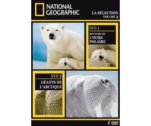 National Geographic : Royaume de l'ours polaire / les géants de l'Arctique - Edition digipack 2 DVD