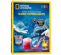 NATIONAL GEOGRAPHIC Science Magic Kit - 100+ Science Experiments and Magic Tricks for Kids, Chemistry Set and STEM Activity Kit, Fun Educational Science Toy for Boys and Girls