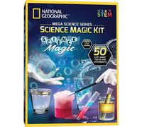 NATIONAL GEOGRAPHIC Science Magic Kit - Perform 20 Unique Science Experiments as Magic Tricks, Includes Magic Wand and Over 50...
