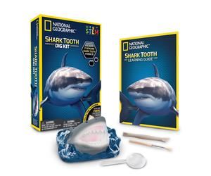 National Geographic Shark Teeth Dig Kit - Fossils, Archaeology & Marine Biology