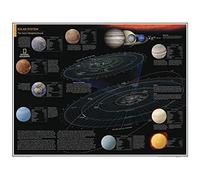 National Geographic: Solar System: The Sun's Neighborhood - Poster - 28 x 22 inches - Laminated
