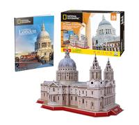 National Geographic St. Paul´s Cathedral - 3d Puzzle | 3d Puzzle For Kids +8 Years | National Geographic Kids | 3-d Puzzles | 3d Puzzles Adult | 107 Pieces