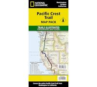 National Geographic Trails Illustrated Pacific Crest Trail Map: Prepack of 11 (National Geographic Trails Illustrated Map Guides)