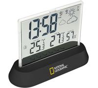 National Geographic Transparent Weather Station Clock 9070300