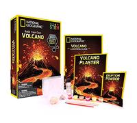 National Geographic Make Your Own Volcano Kit for Kids - Childrens Science Experiments with Authentic Volcanic Rocks | STEM Toys Educational Science Kits Gifts for 8+ Year Old Boys and Girls