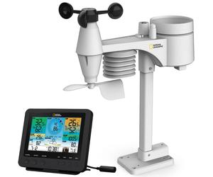 National Geographic Wi-Fi Colour Weather Station with 7-in-1 Sensor