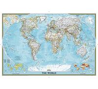 National Geographic World Classic Political Wall Map - 36 x 24 inches - Art Quality Print