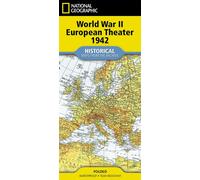 National Geographic WWII European Theater Map : (folded from the Archives)