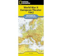 National Geographic Wwii European Theater Map (Folded from the Archives) (National Geographic Reference Map)