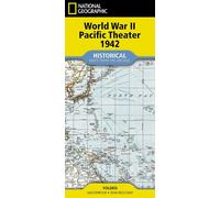 National Geographic WWII Pacific Theater Map : (folded from the Archives)