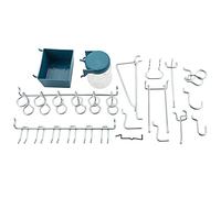 National Hardware N112-058 2392BC Peg Hook Assortment in Zinc Plated, 43 Pack,43-Piece kit