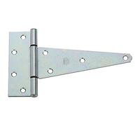 National Hardware N129-221 286 Extra Heavy T Hinges, 8", Zinc Plated, 8 inch