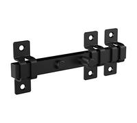 National Hardware N166-033 7.8-in Industrial Black Gate Latch