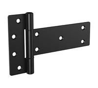 National Hardware N166-035 6-in Industrial T Hinge in Black Gate