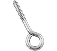National Hardware N197-244 V2151 Lag Screw Eye in Stainless Steel,3/8" x 4-1/2"