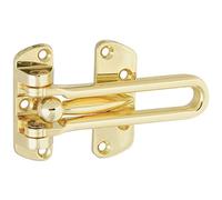 National Hardware N199-679 Door Security Guard in Brass, 3/8" x 6"