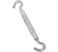 National Hardware N222-026 Hook Turnbuckles, Zinc, 3/8" x 10-1/2"