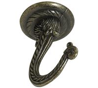 National Hardware N274-852 Swag Hooks, Antique Brass, 3" x 36"