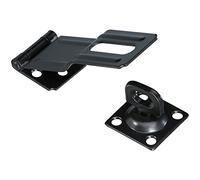 National Hardware N305-987 Safety Hasps 4-1/2In, 4-1/2", Black