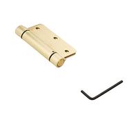 National Hardware N185-199 Spring Hinge, Brass, 3-1/2"