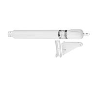 National Hardware V1345 Touch'N Hold™ Door Closer in White