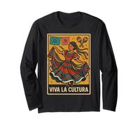 National Hispanic Heritage Month Viva La Cultura Long Sleeve T-Shirt