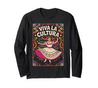 National Hispanic Heritage Month Viva La Cultura Long Sleeve T-Shirt