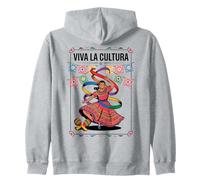 National Hispanic Heritage Month Viva La Cultura Zip Hoodie