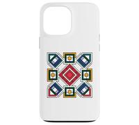 National Holiday May Bulgarian Folk Motif Shevitsa Pattern Case for iPhone 13 Pro Max