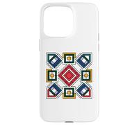 National Holiday May Bulgarian Folk Motif Shevitsa Pattern Case for iPhone 15 Pro Max