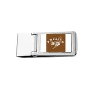 National Information News Slim Money Clip Stainless Holder Pocket Wallet