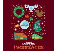 National Lampoon Griswold Christmas Starter Pack Christmas Jumper - Burgundy - XL