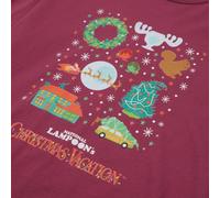 National Lampoon Griswold Christmas Starter Pack Men's Christmas T-Shirt - Burgundy - XL