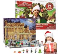 National Lampoon's Advent Calendar, 2024 Christmas Vacation Advent Calendar, 24 Day Christmas Countdown Calendar with 24 Collectible Figures, Xmas Stocking Gifts for Kids & Adults