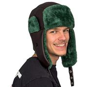 National Lampoon's Christmas Vacation Cousin Eddie Trapper Faux Fux Hat Black