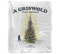 National Lampoons Christmas Vacation Griswold Family Christmas Tree Blanket Multicoloured (152Cm X 127Cm)
