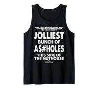 National Lampoon's Christmas Vacation Jolliest Bunch Text Tank Top