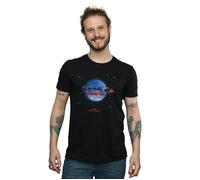 National Lampoon's Christmas Vacation Men's Burned Out T-Shirt in Black | Size: Medium National Lampoon's Christmas Vacation Black M