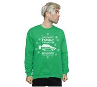 National Lampoon's Christmas Vacation Men's Eat My Dust Sweatshirt in Green | Size: Medium National Lampoon's Christmas Vacation Green M