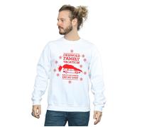 National Lampoon's Christmas Vacation Men's Eat My Dust Sweatshirt in White | Size: Medium National Lampoon's Christmas Vacation White M