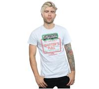 National Lampoon's Christmas Vacation Men's Greyscale No Vacancy T-Shirt in Grey | Size: 2XL National Lampoon's Christmas Vacation Grey 2XL