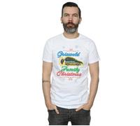 National Lampoon's Christmas Vacation Men's Griswold Family Cotton T-Shirt in White | Size: Large National Lampoon's Christmas Vacation White L
