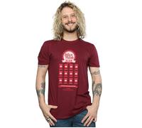 National Lampoon's Christmas Vacation Men's Jelly Club T-Shirt in Burgundy | Size: 2XL National Lampoon's Christmas Vacation Burgundy 2XL